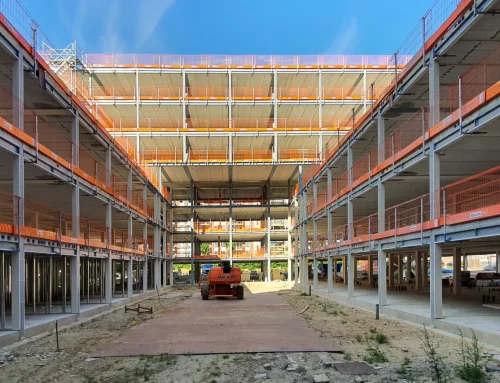 ARCHITECTENZAAK werkt sinds 2020 aan de Live & Be Studentencampus in het voormalige Beddenhuis van Frits Peutz.